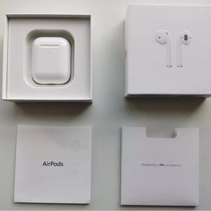 airpod 2s, worn once, comes with everything as is if it was sealed.